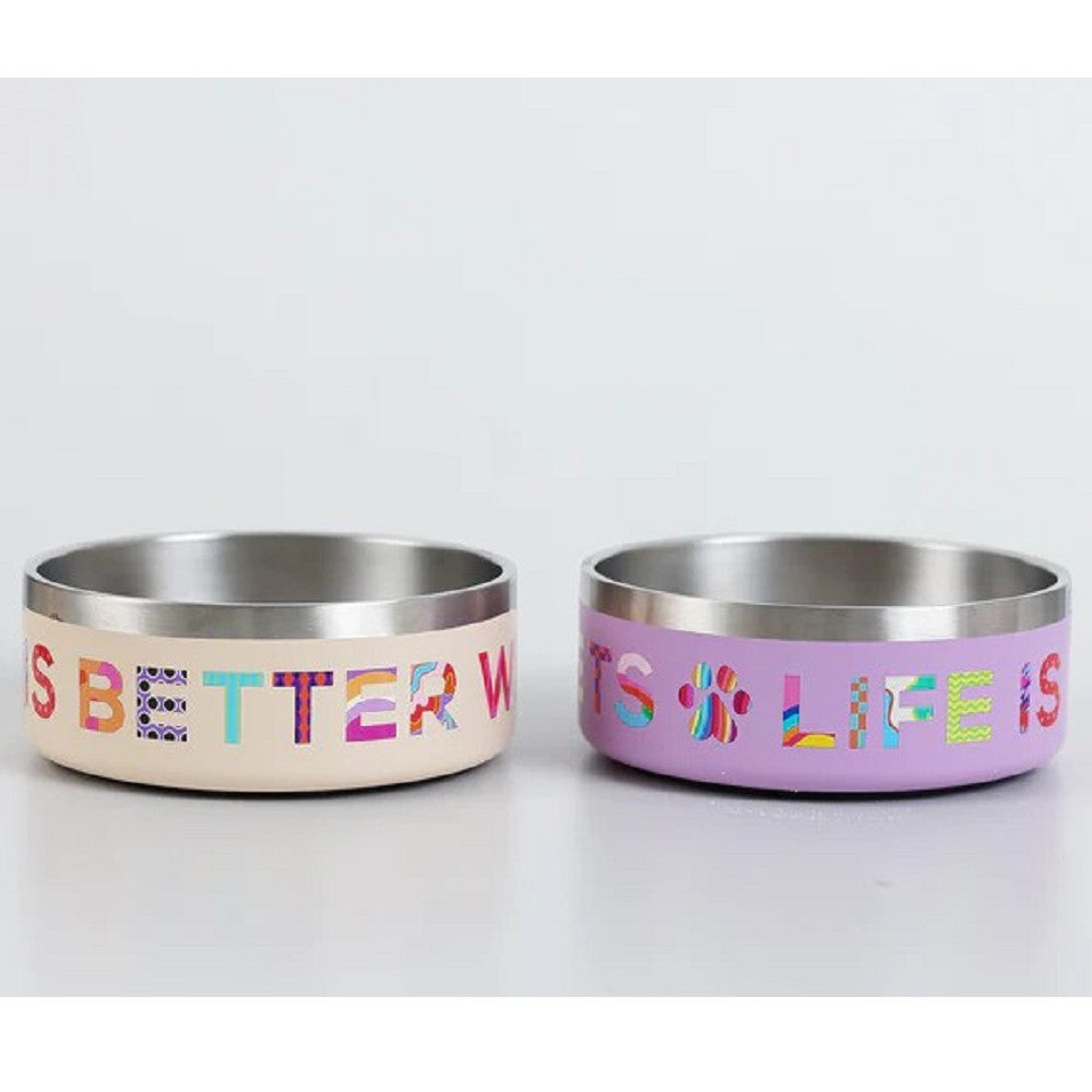 Kiki Stainless Steel Dog Bowl