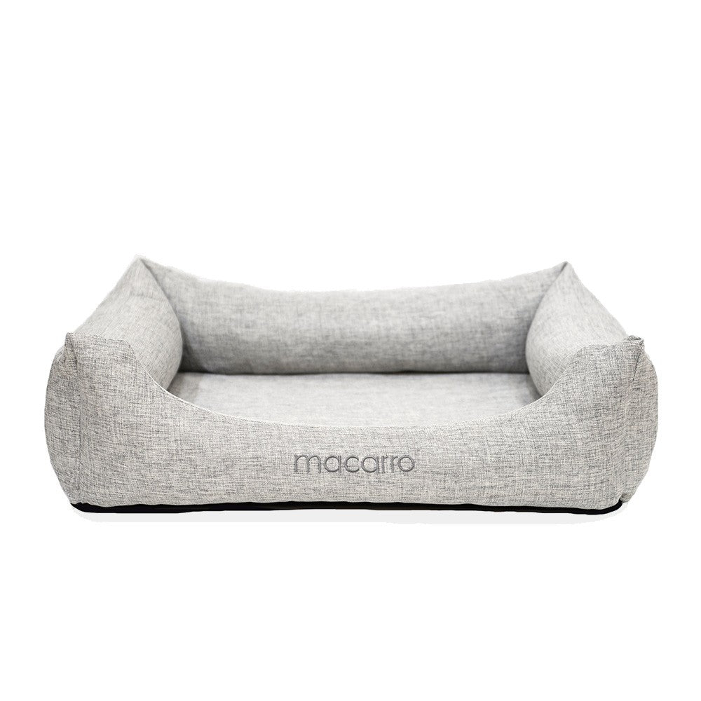 Linen Cotton Latex Bed for Pets