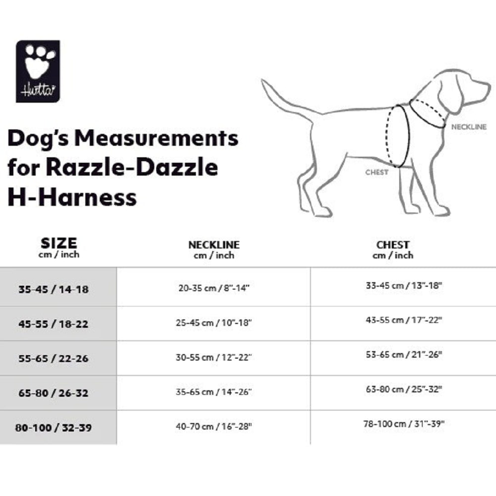 Razzle Dazzle Nordic Dog H-Harness