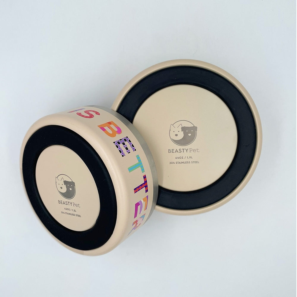 Kiki Stainless Steel Dog Bowl