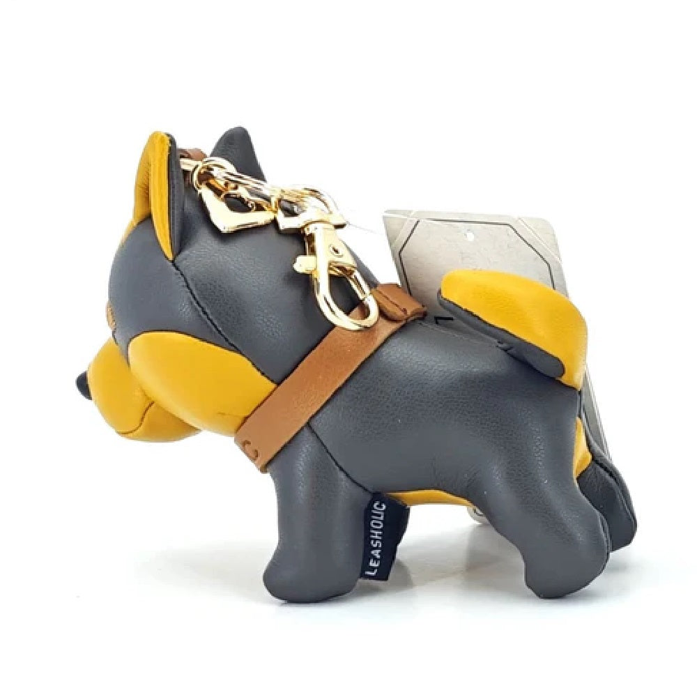 Chinese Village Dogs Leather Charm