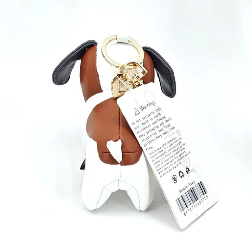 Beagle Leather Charm
