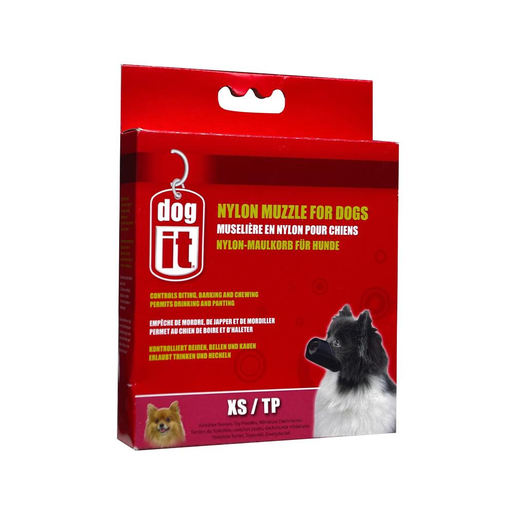 Hagen - Nylon Muzzle Black