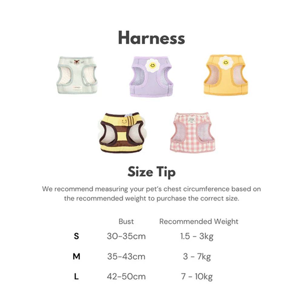 Daisy Frill Harness for Dogs & Cats