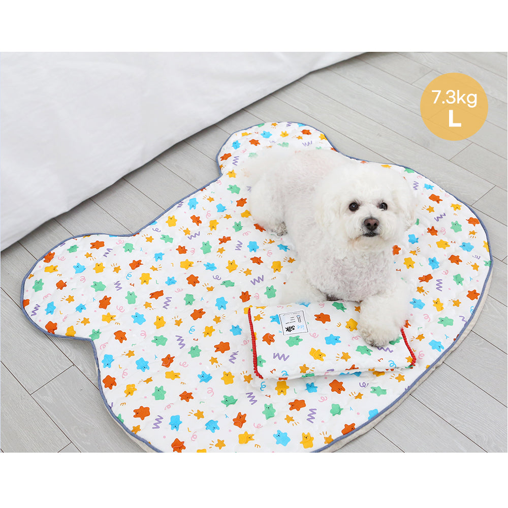 Jellybear Artsilk Cooling Mat for Dogs & Cats