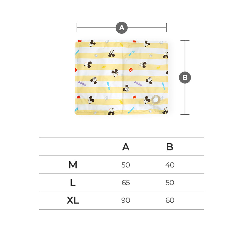 Orange Artsilk Cooling Mat for Dogs & Cats