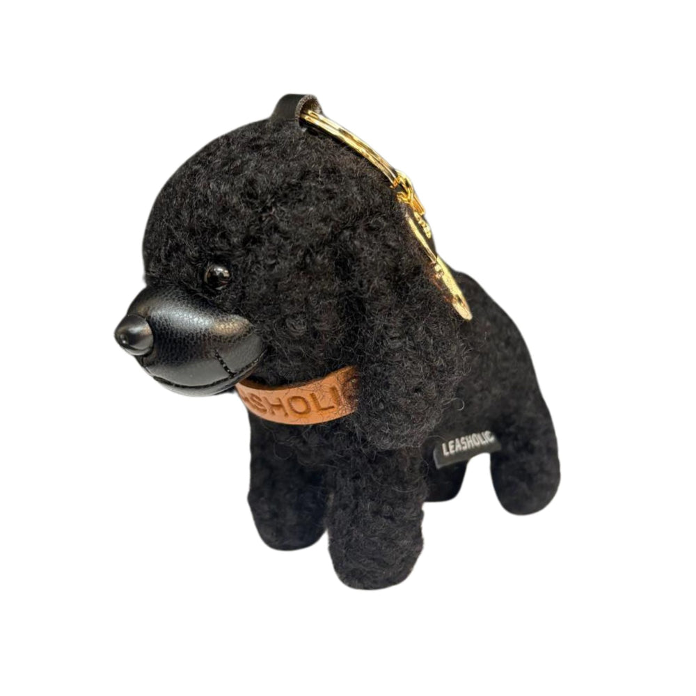 Poodle Charm (Brown/White/Black)