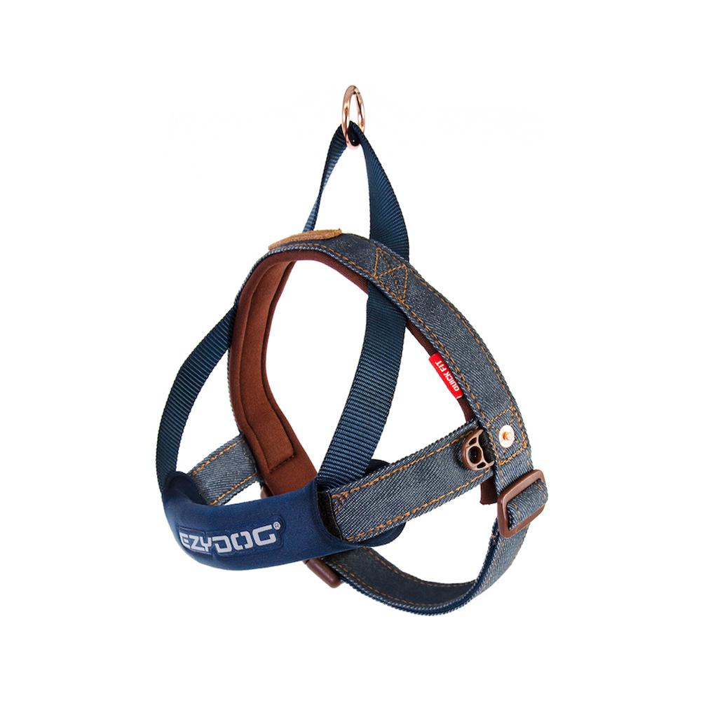 Ezydog - Quick Fit Dog Harness Denim