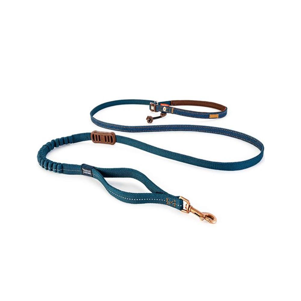 Ezydog - Road Runner Dog Leash Lite Denim