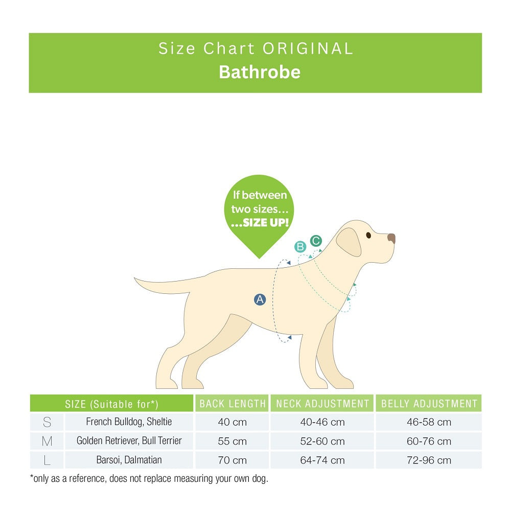 Barcelona Bathrobe for Dogs