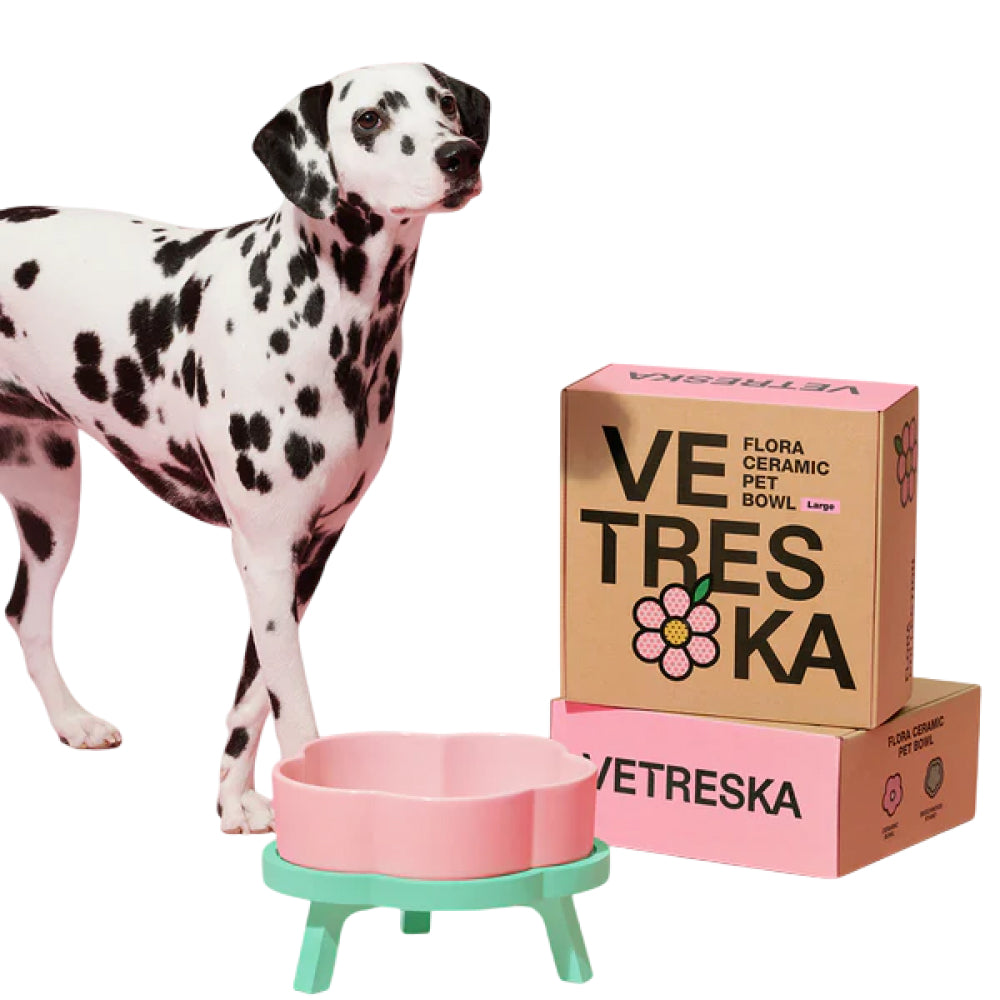 Flora Ceramic Pet Bowl