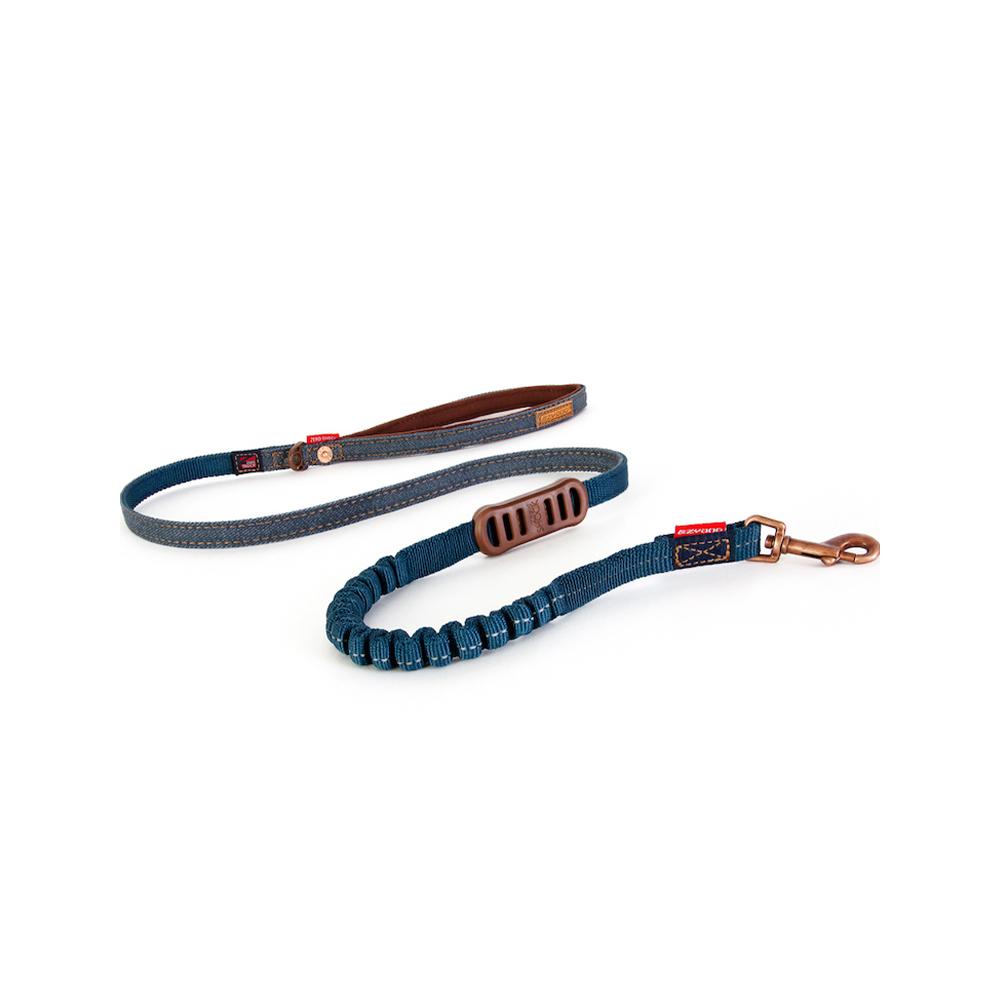 Ezydog - Zero Shock Dog Leash Lite Denim