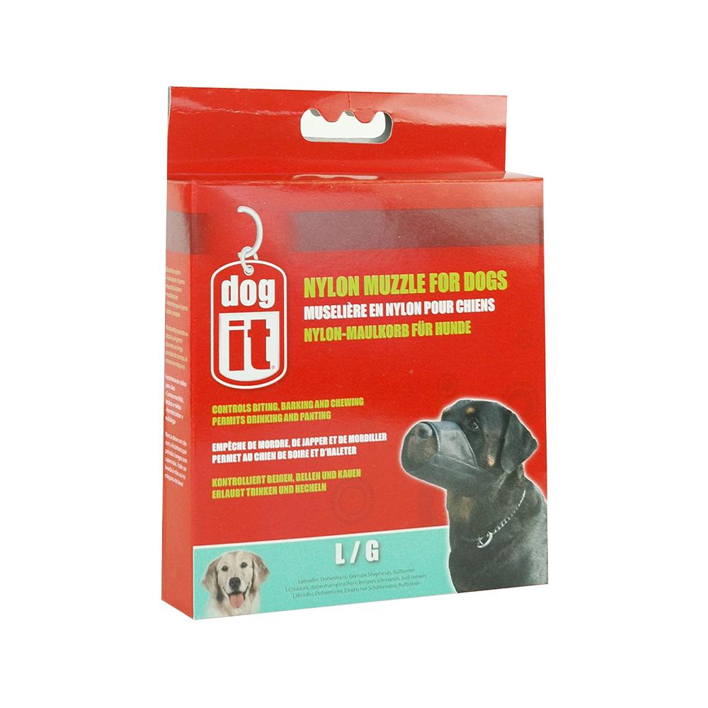 Hagen - Nylon Muzzle Black