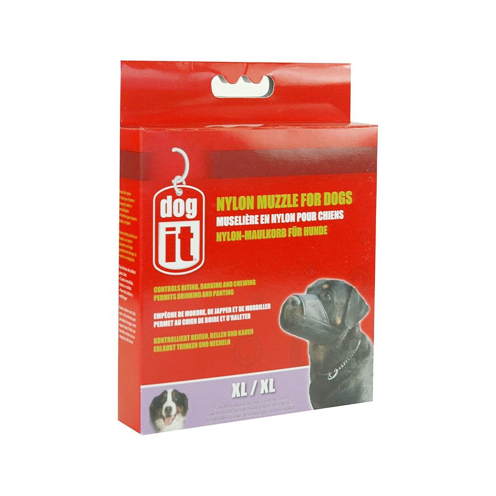 Hagen - Nylon Muzzle Black
