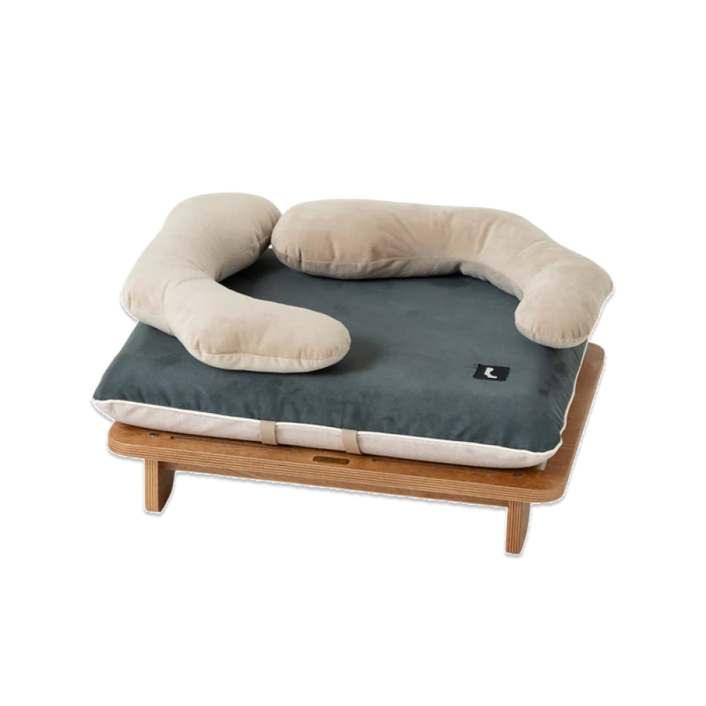 Surro Pet Bed Birch Wood Frame Set