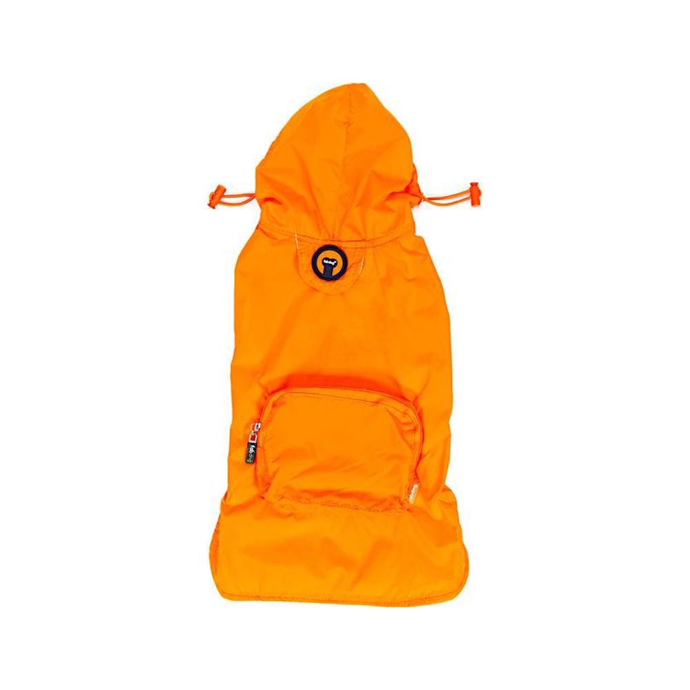 Fab Dog - Packaway Dog Raincoat Green