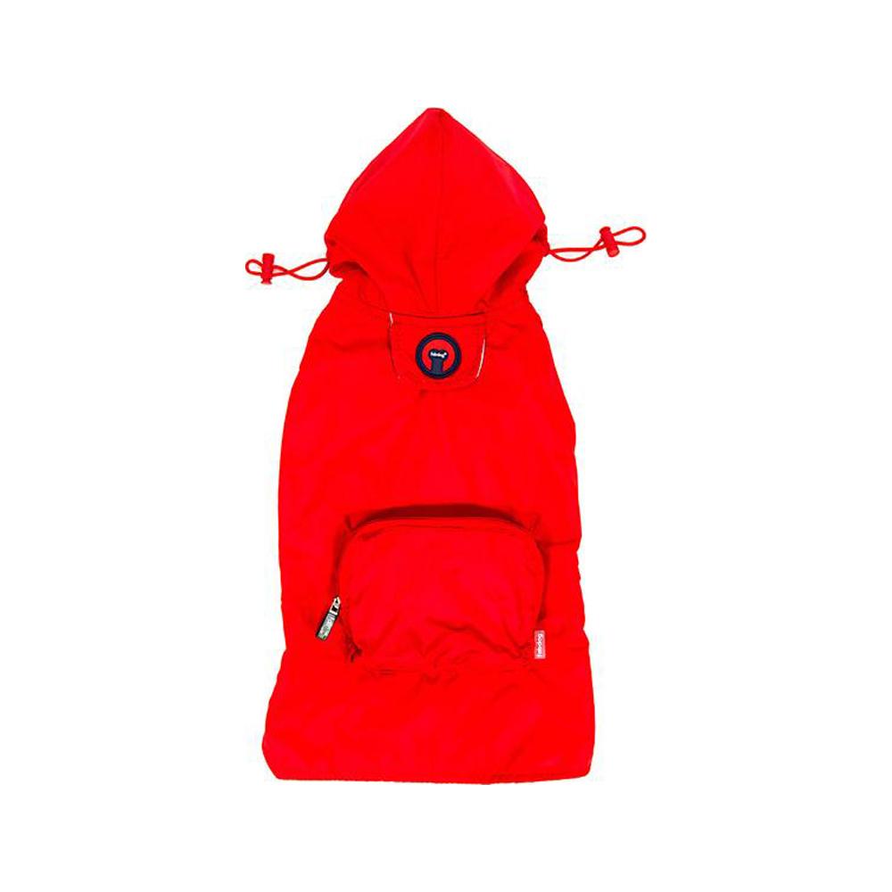 Fab Dog - Packaway Dog Raincoat Green